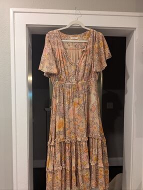 Spell And The Gypsy Collective Amethyst Boho Dress L